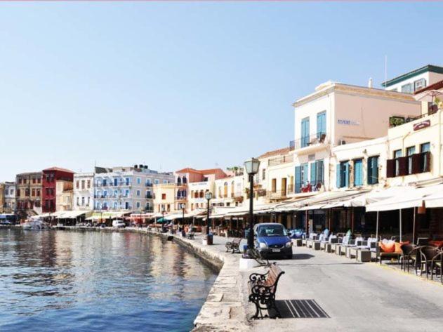 Apolafsi Apartments 2 New With Kitchen Chrissi Akti Chania Exterior foto
