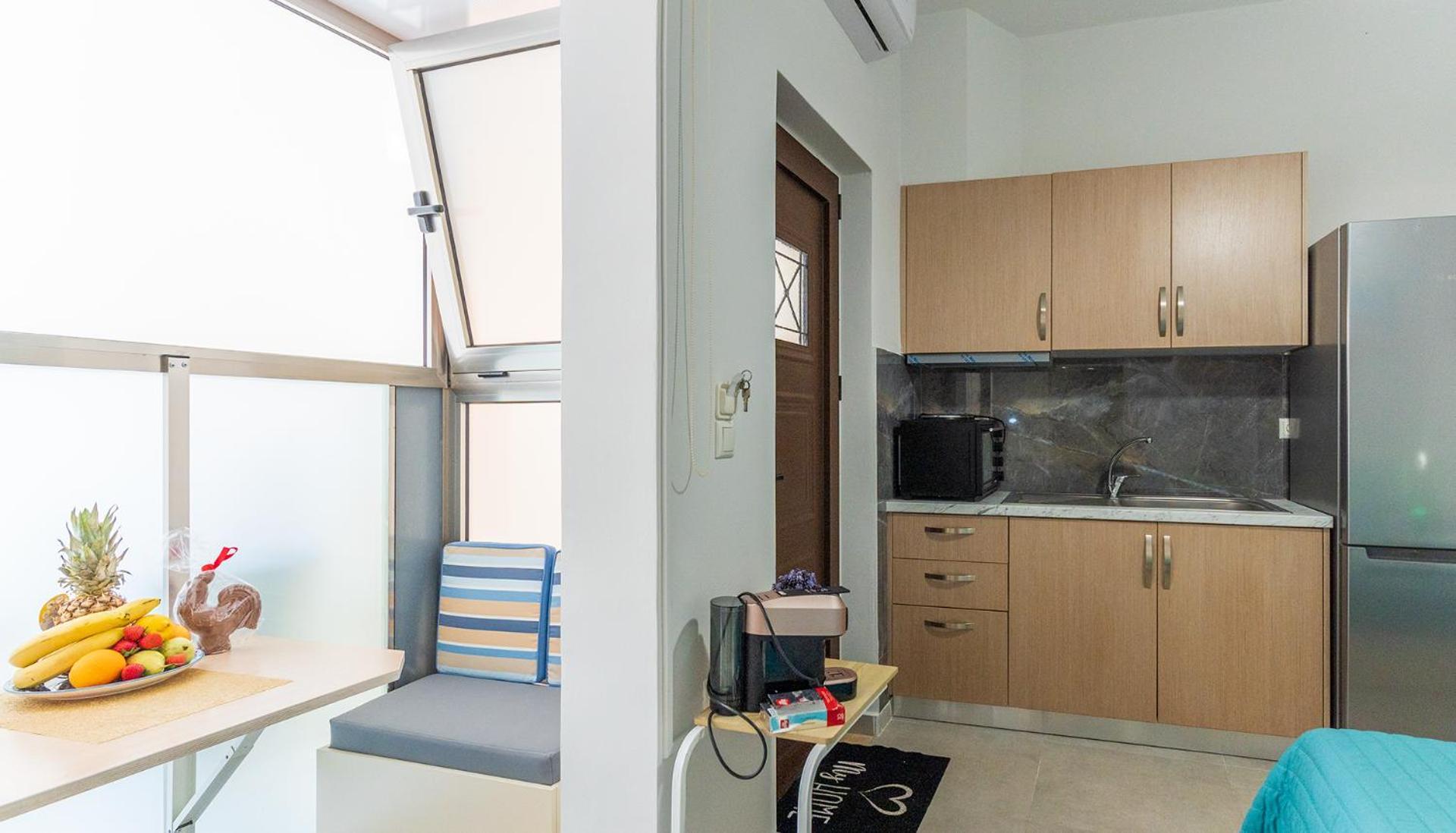 Apolafsi Apartments 2 New With Kitchen Chrissi Akti Chania Exterior foto