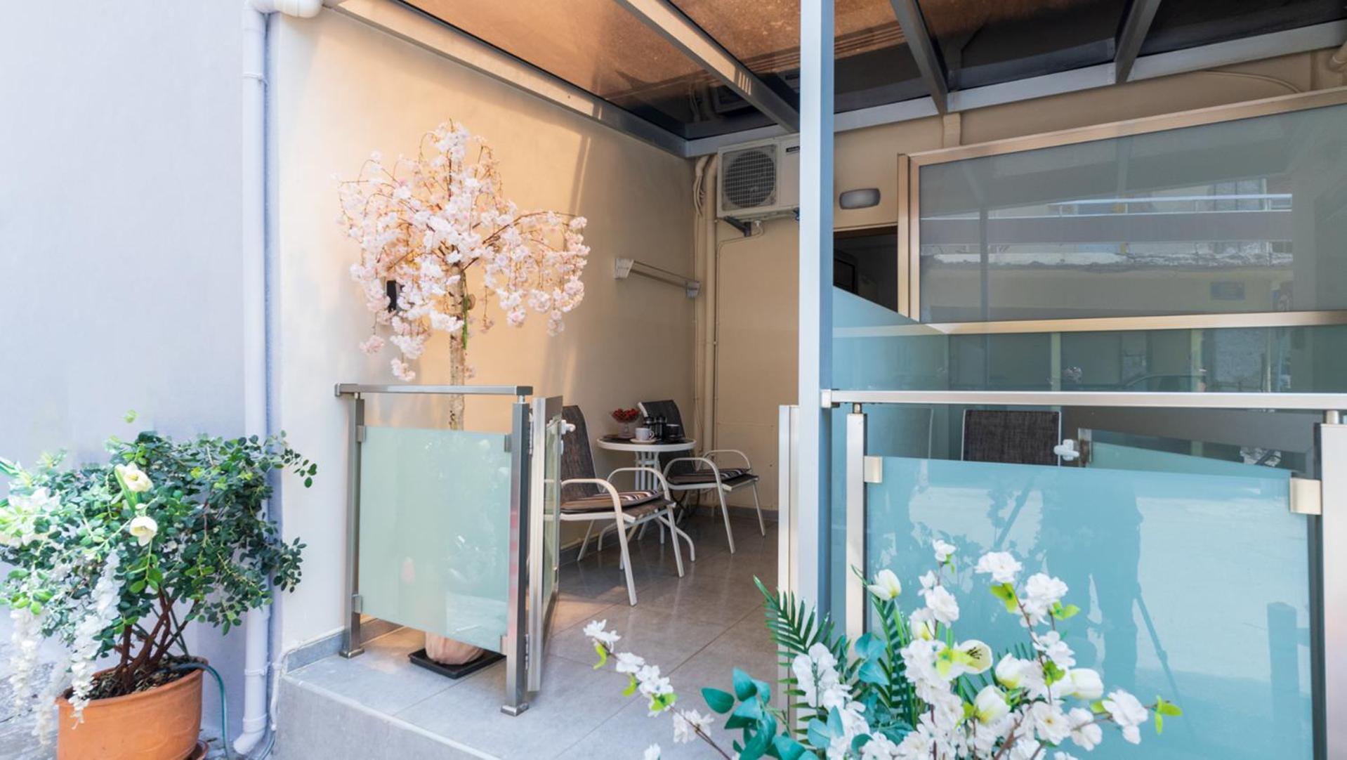 Apolafsi Apartments 2 New With Kitchen Chrissi Akti Chania Exterior foto
