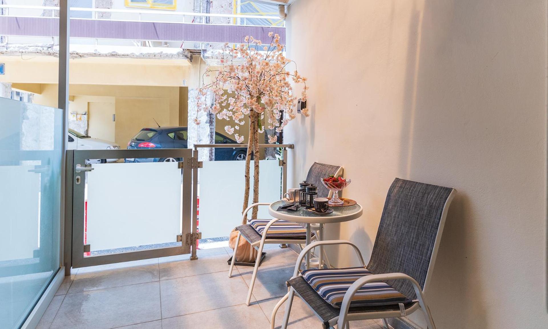 Apolafsi Apartments 2 New With Kitchen Chrissi Akti Chania Exterior foto
